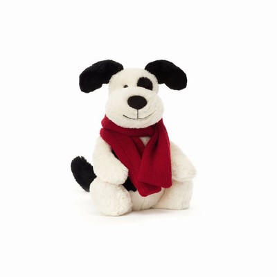 Jellycat Bashful Winter Cachorro | ZQOU-18907